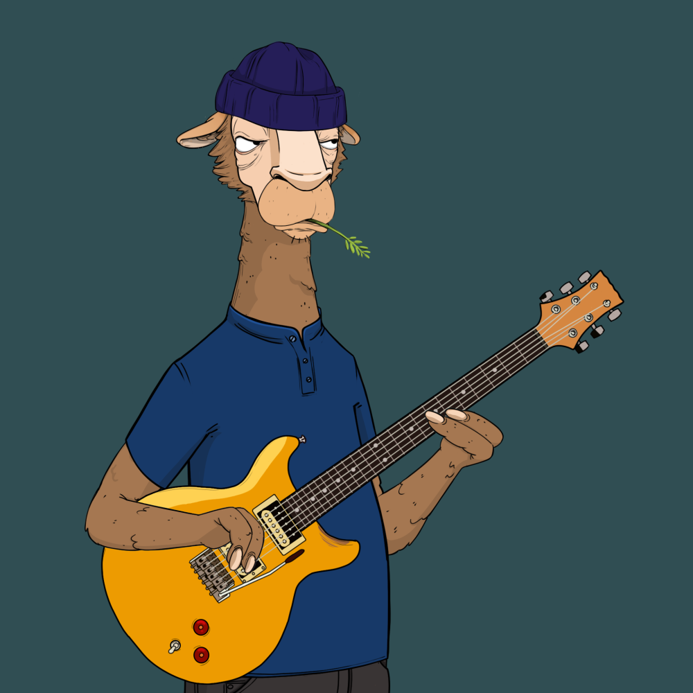 Jammin' Alpacas #8438