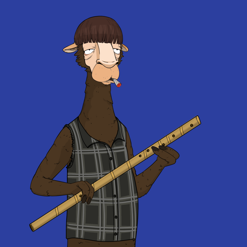 Jammin' Alpacas #8440