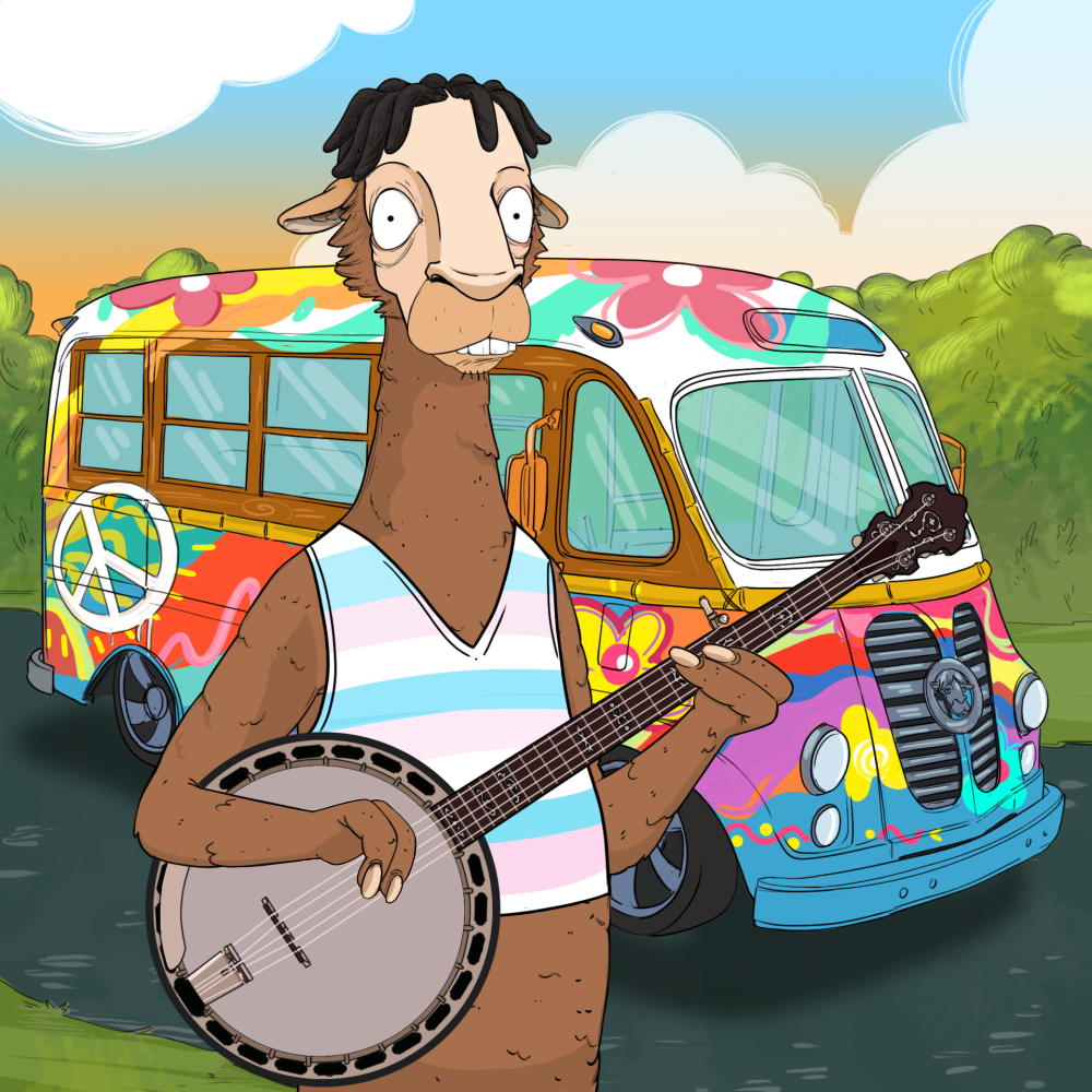 Jammin' Alpacas #8453