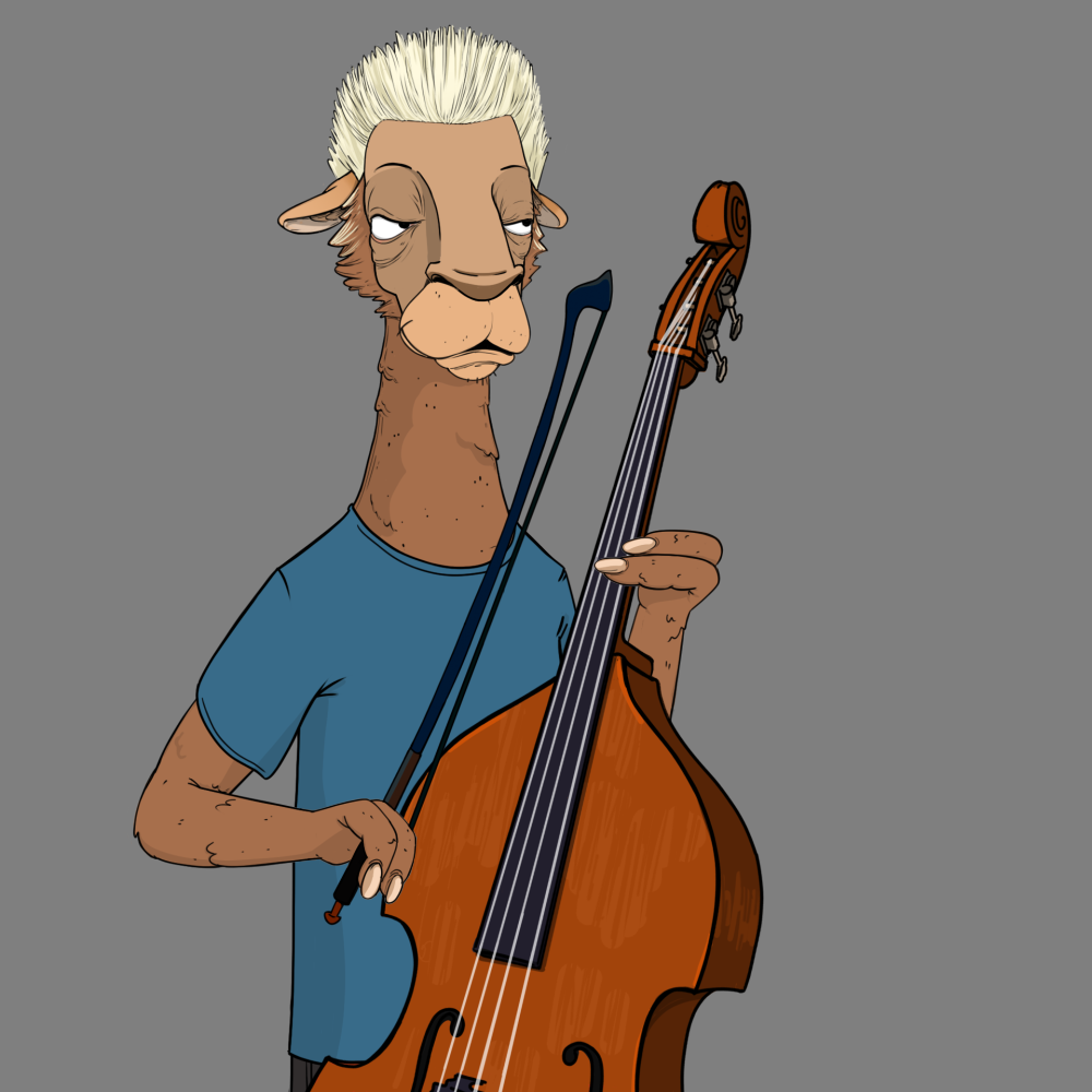 Jammin' Alpacas #8461