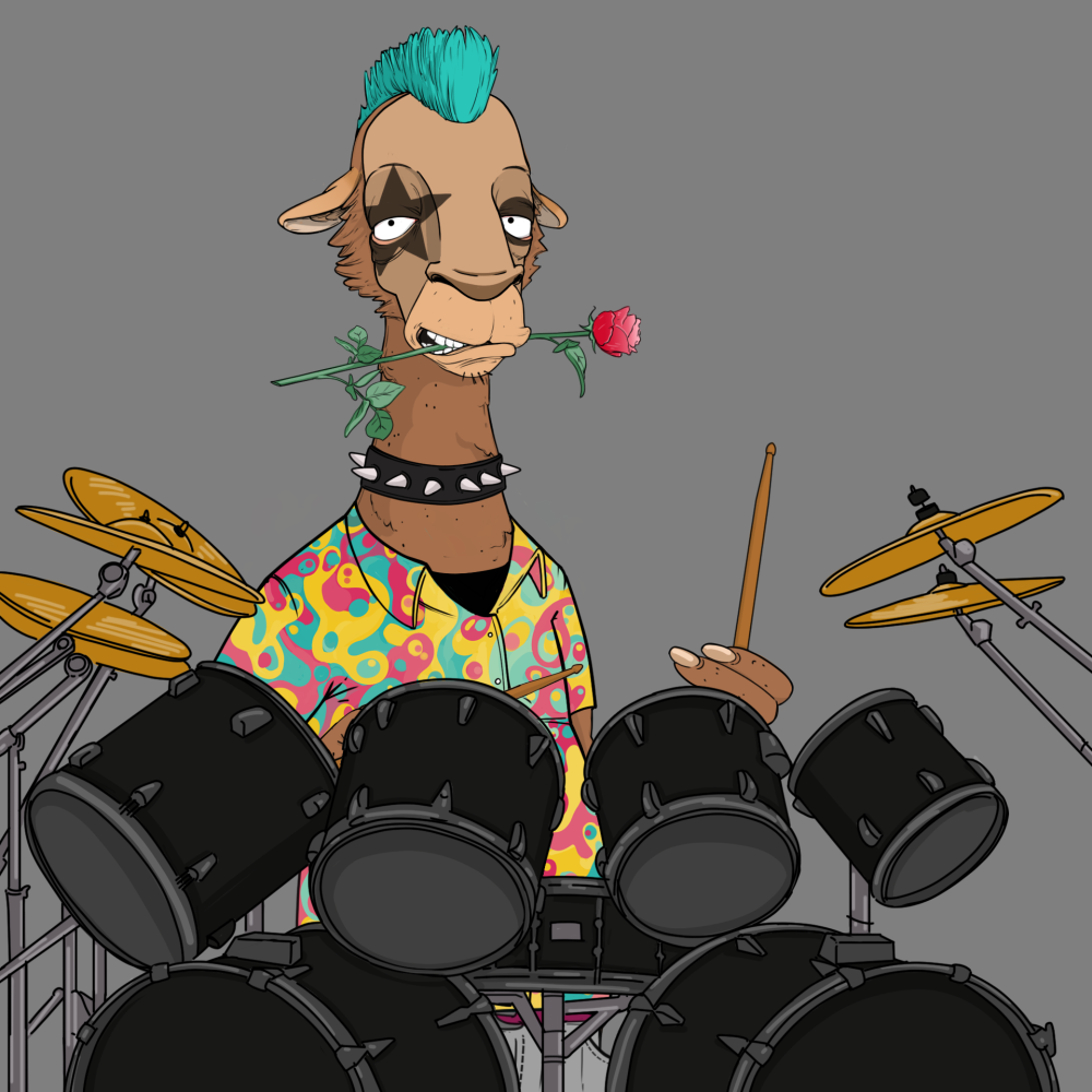 Jammin' Alpacas #8466