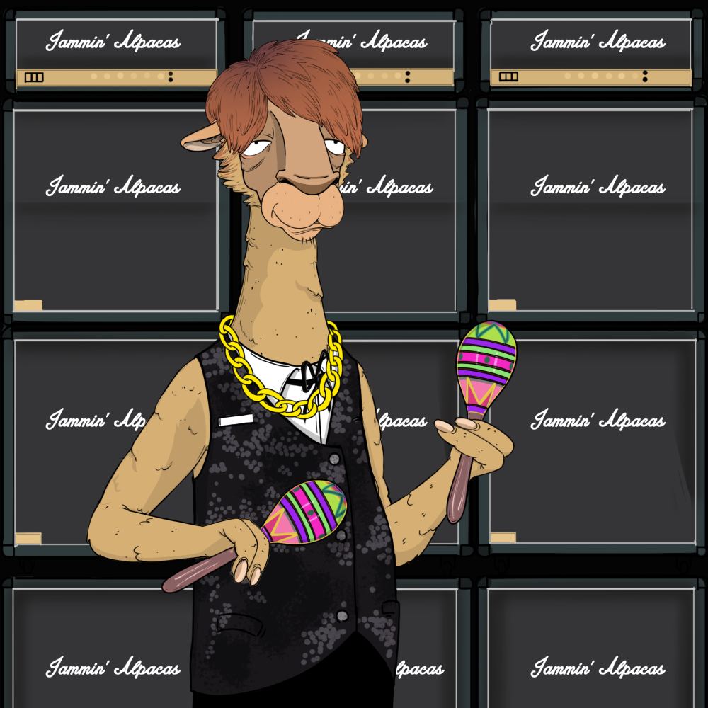 Jammin' Alpacas #8504