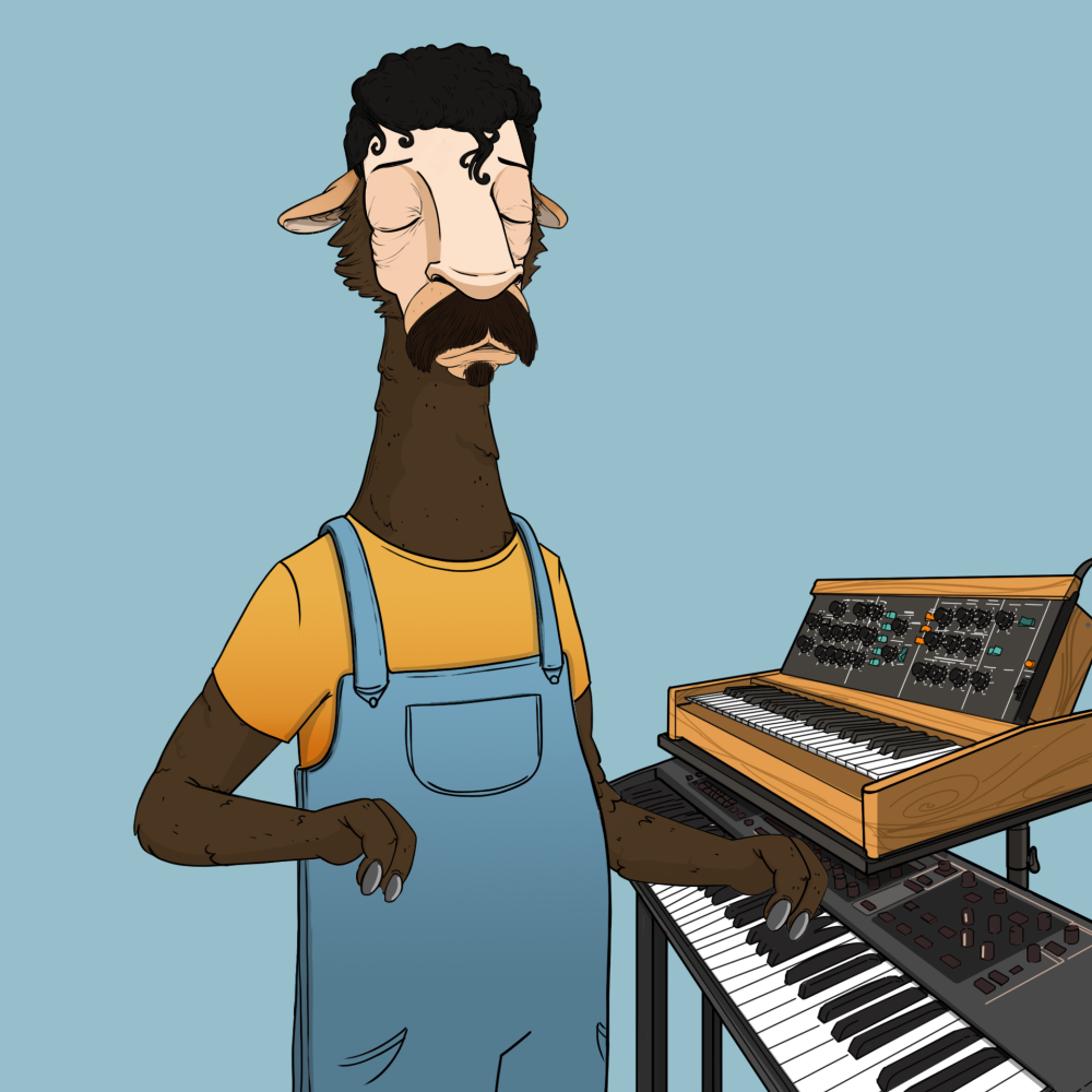 Jammin' Alpacas #8531
