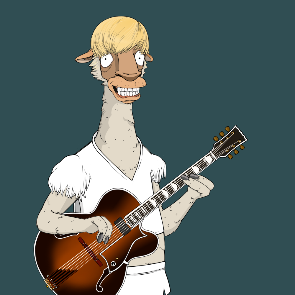Jammin' Alpacas #8535