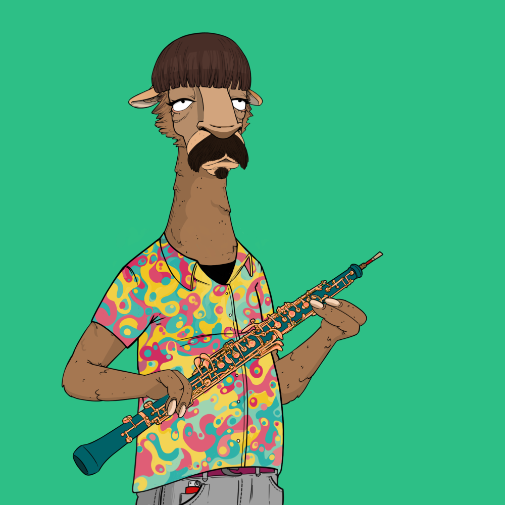 Jammin' Alpacas #8537