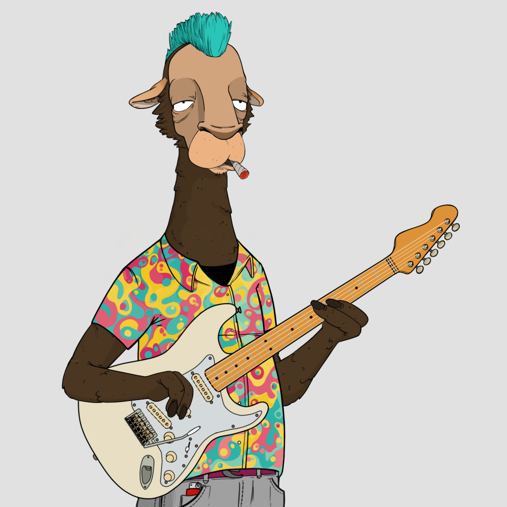 Jammin' Alpacas #8542