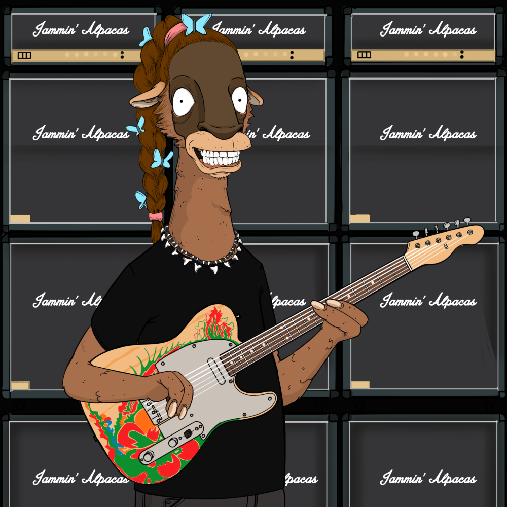 Jammin' Alpacas #8545