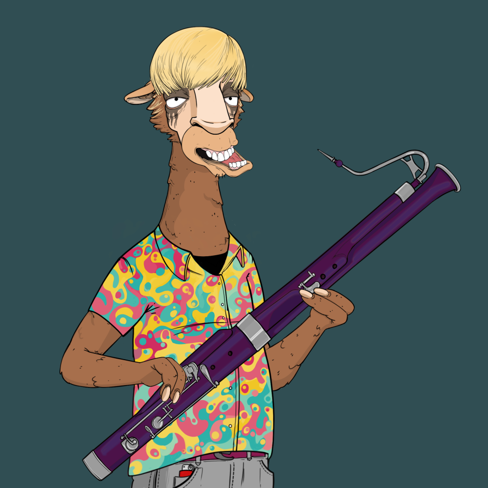 Jammin' Alpacas #8588