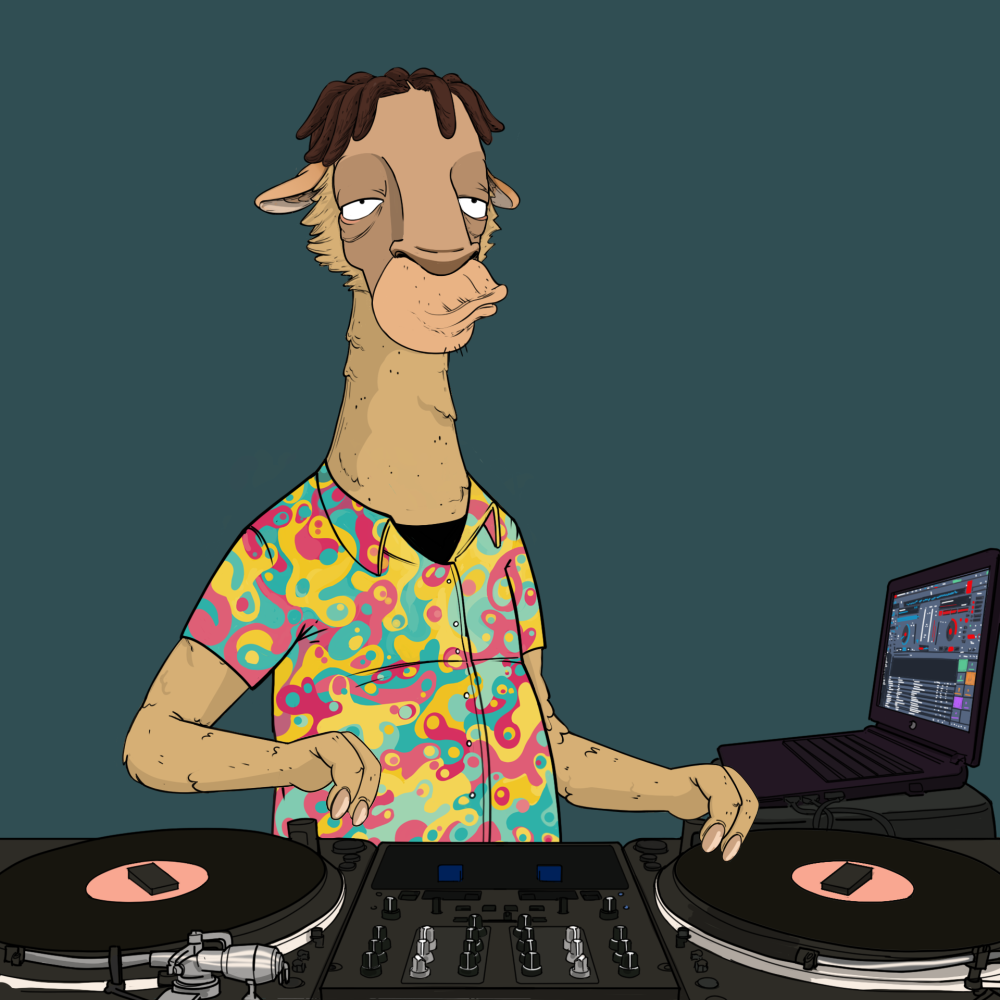 Jammin' Alpacas #8606