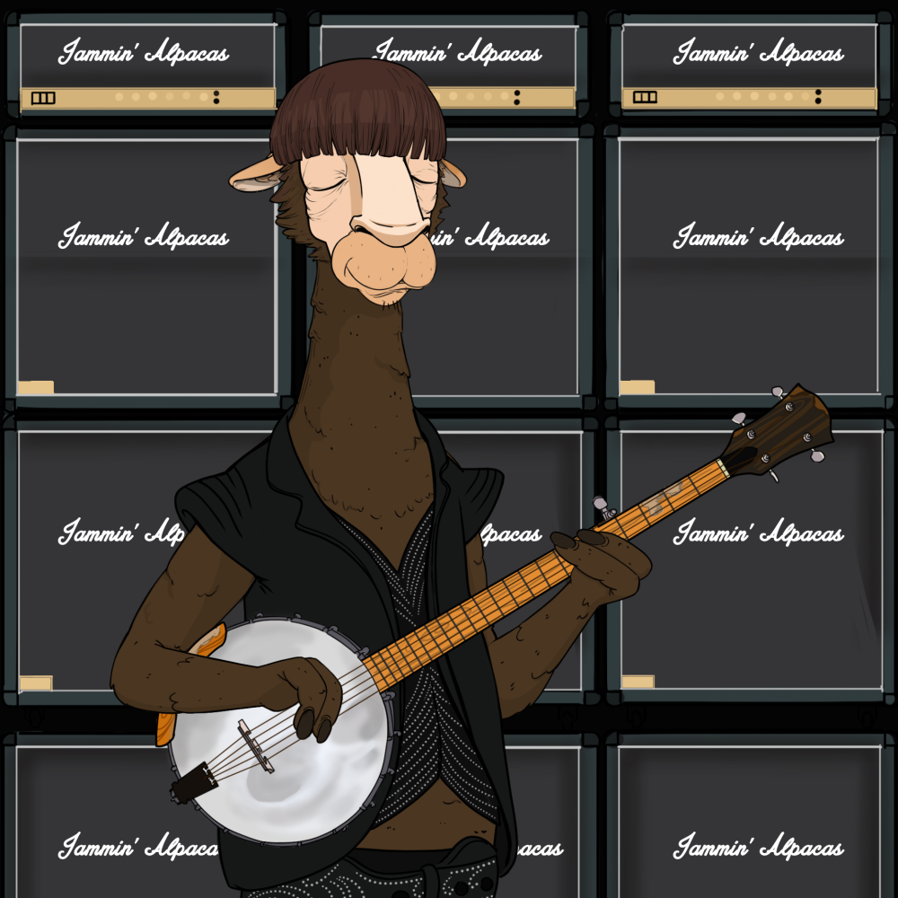 Jammin' Alpacas #8623