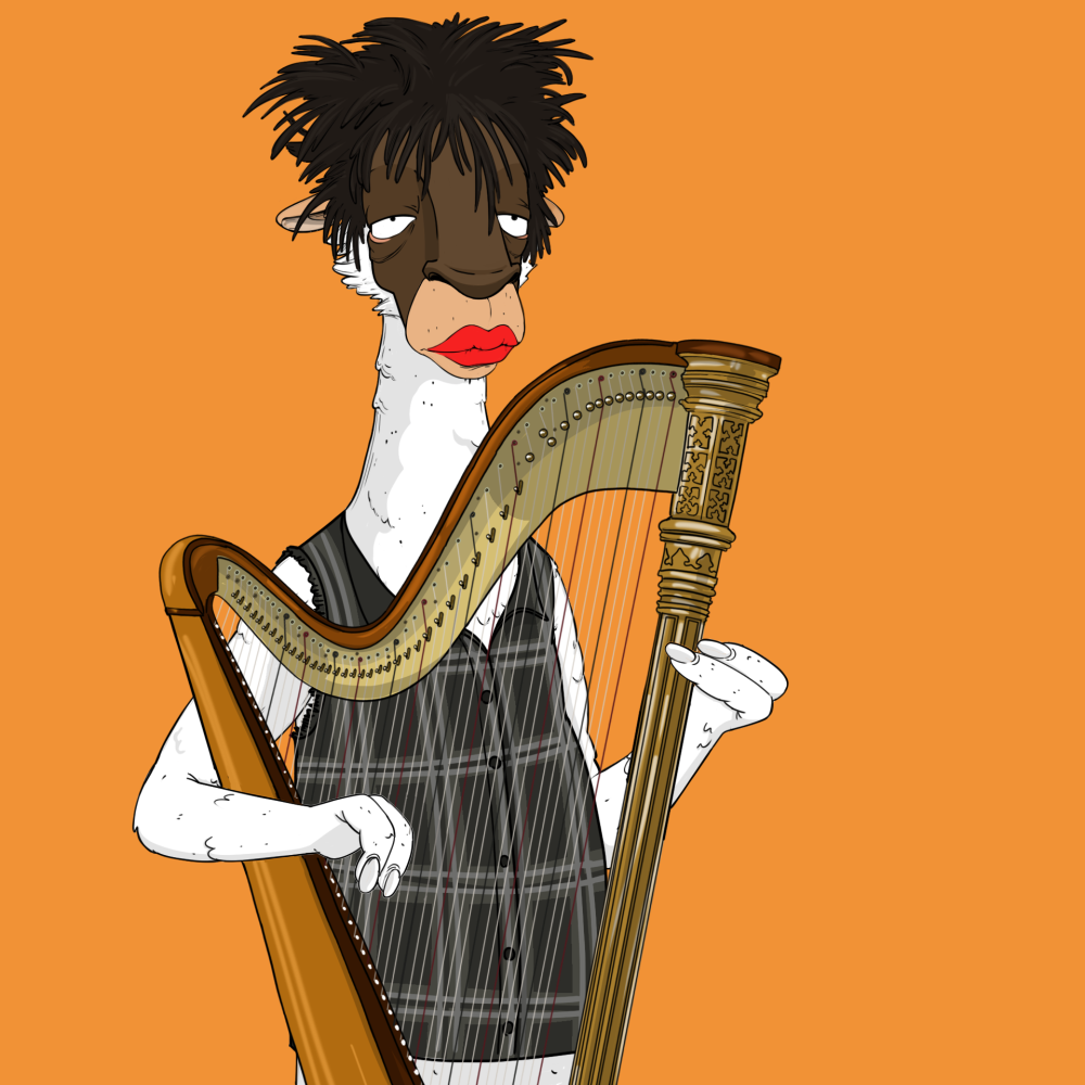 Jammin' Alpacas #8640