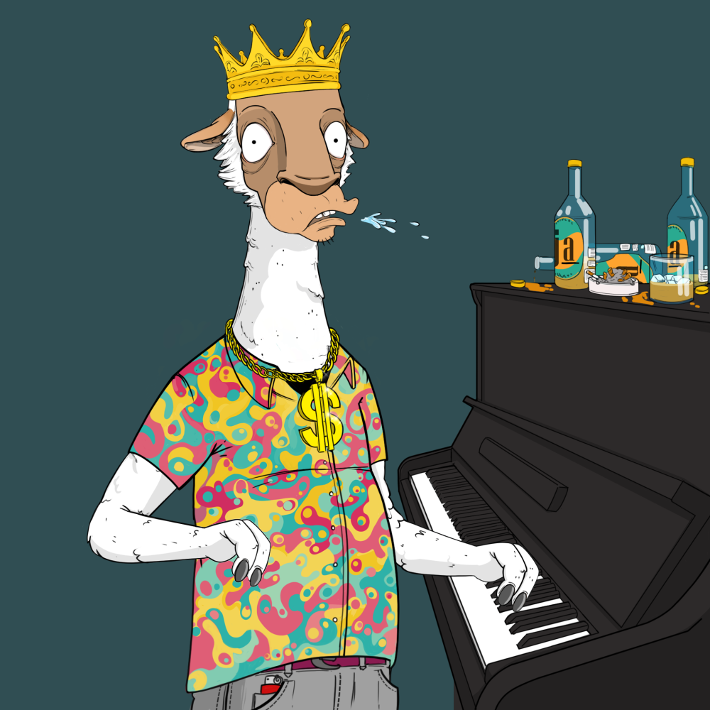 Jammin' Alpacas #8666