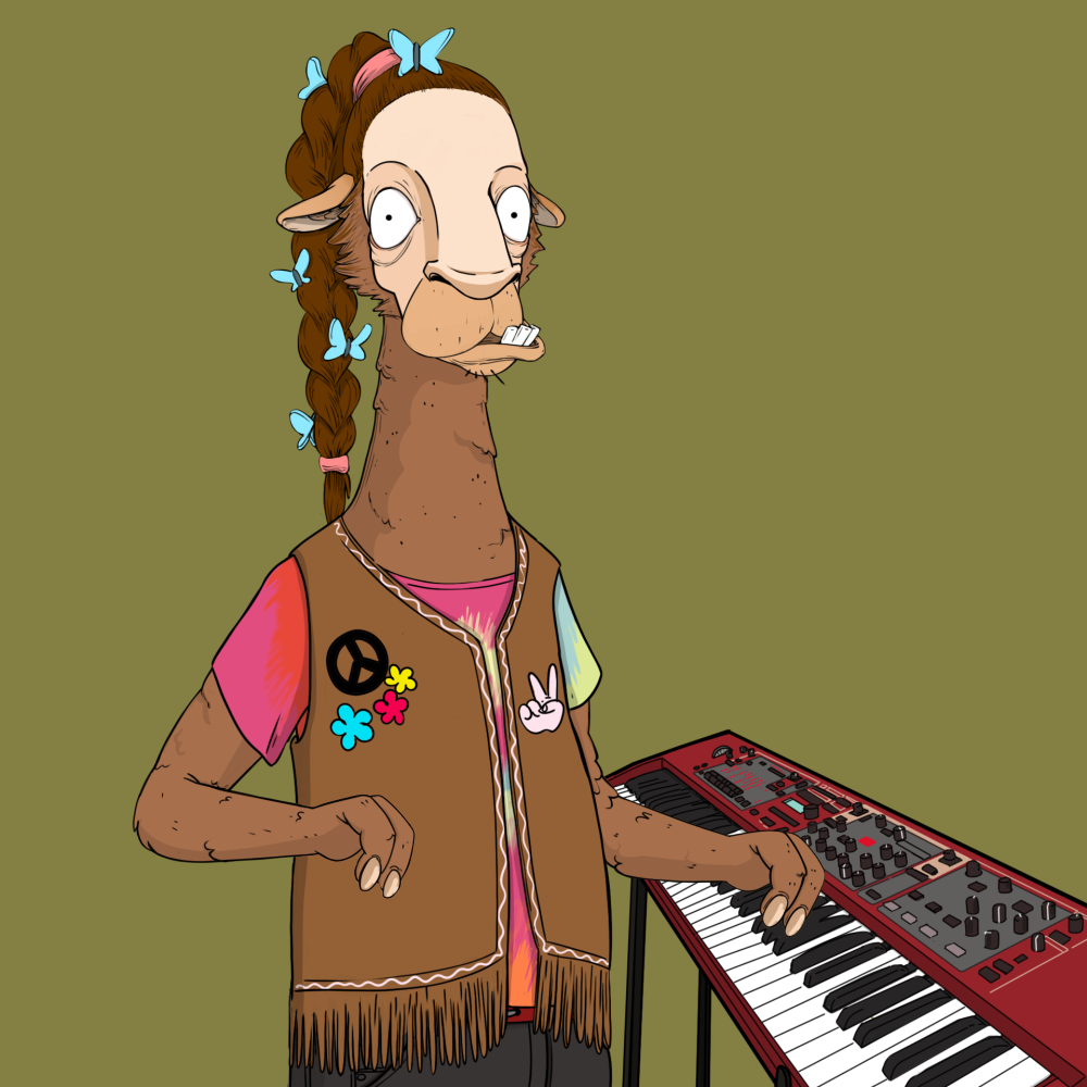 Jammin' Alpacas #8693