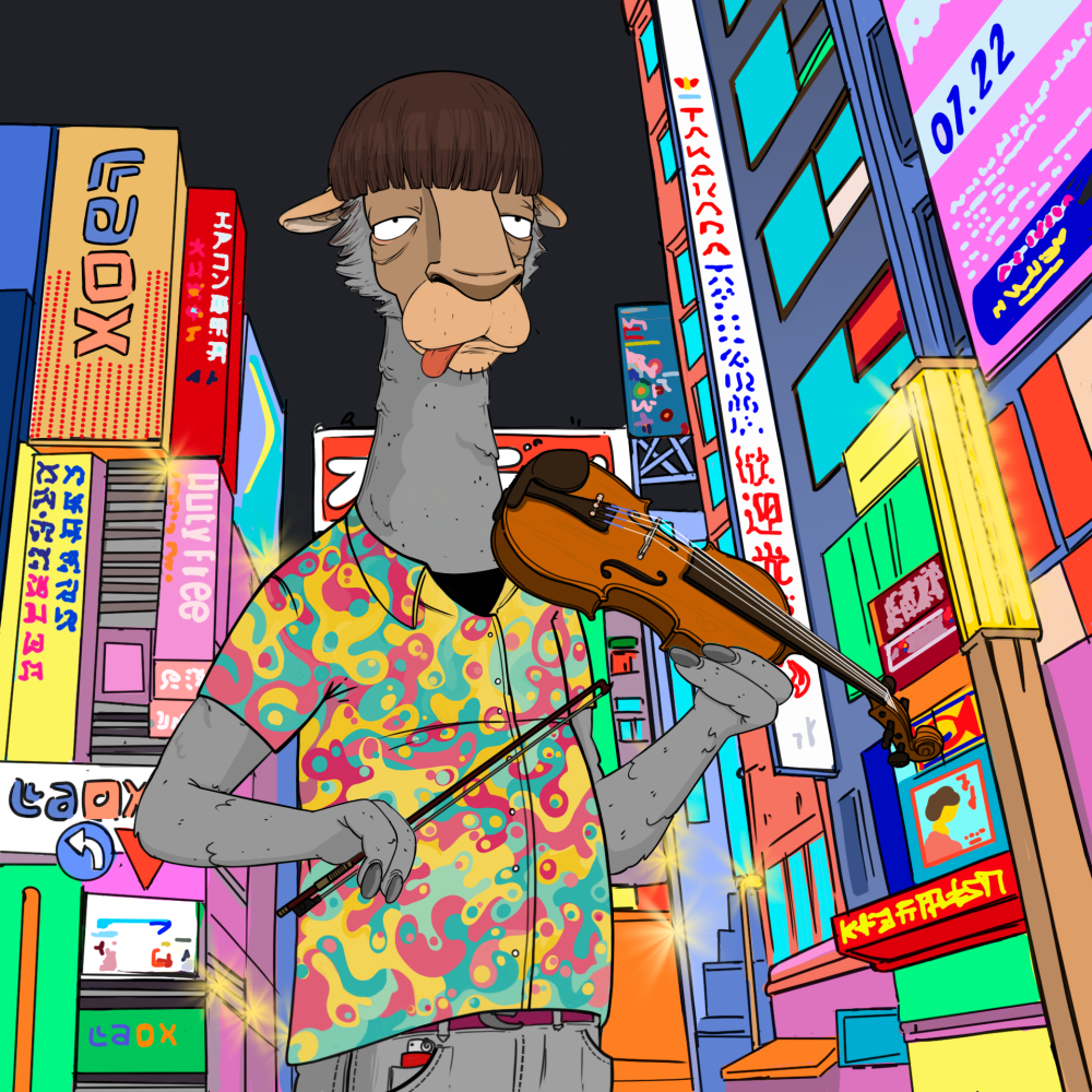 Jammin' Alpacas #8725