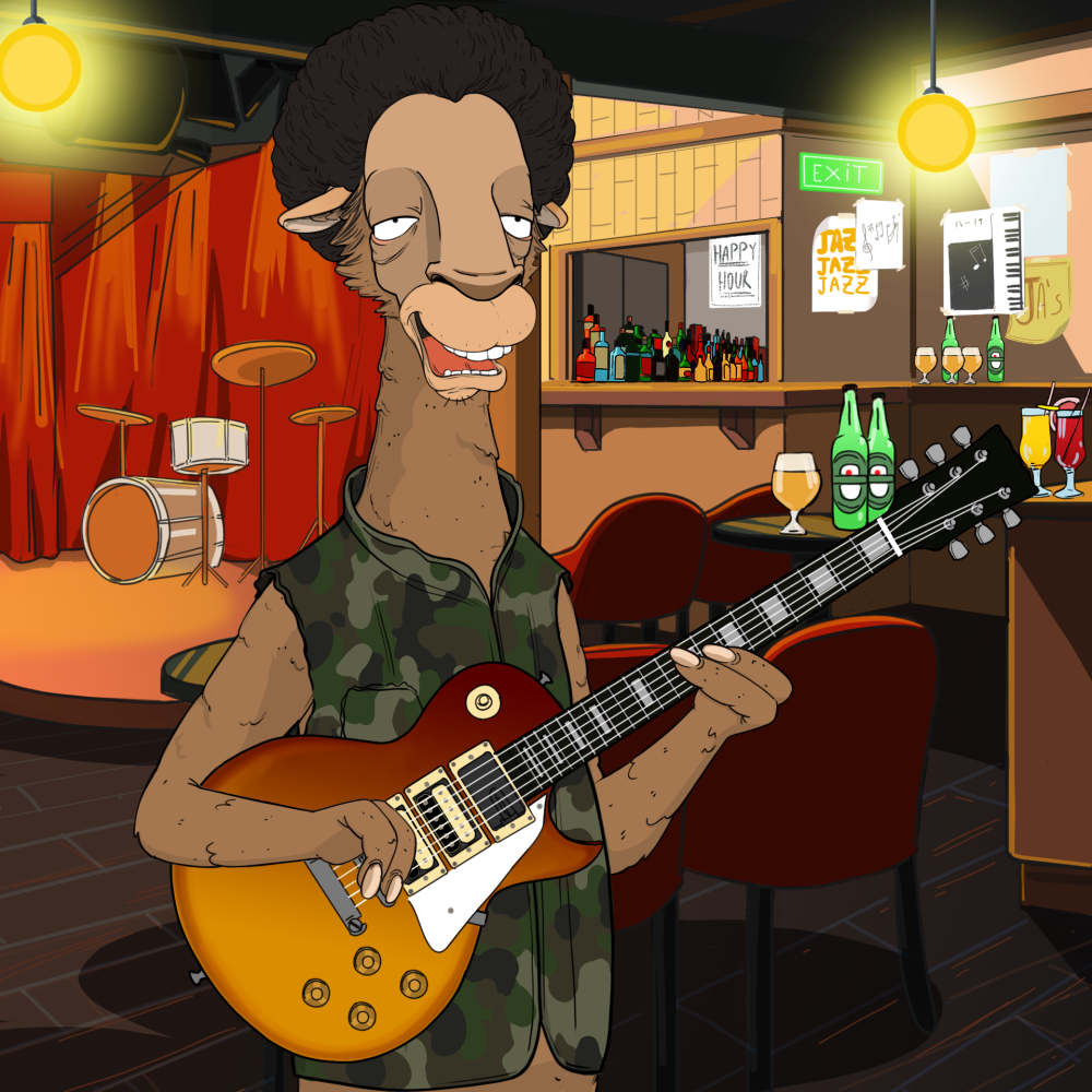 Jammin' Alpacas #8791