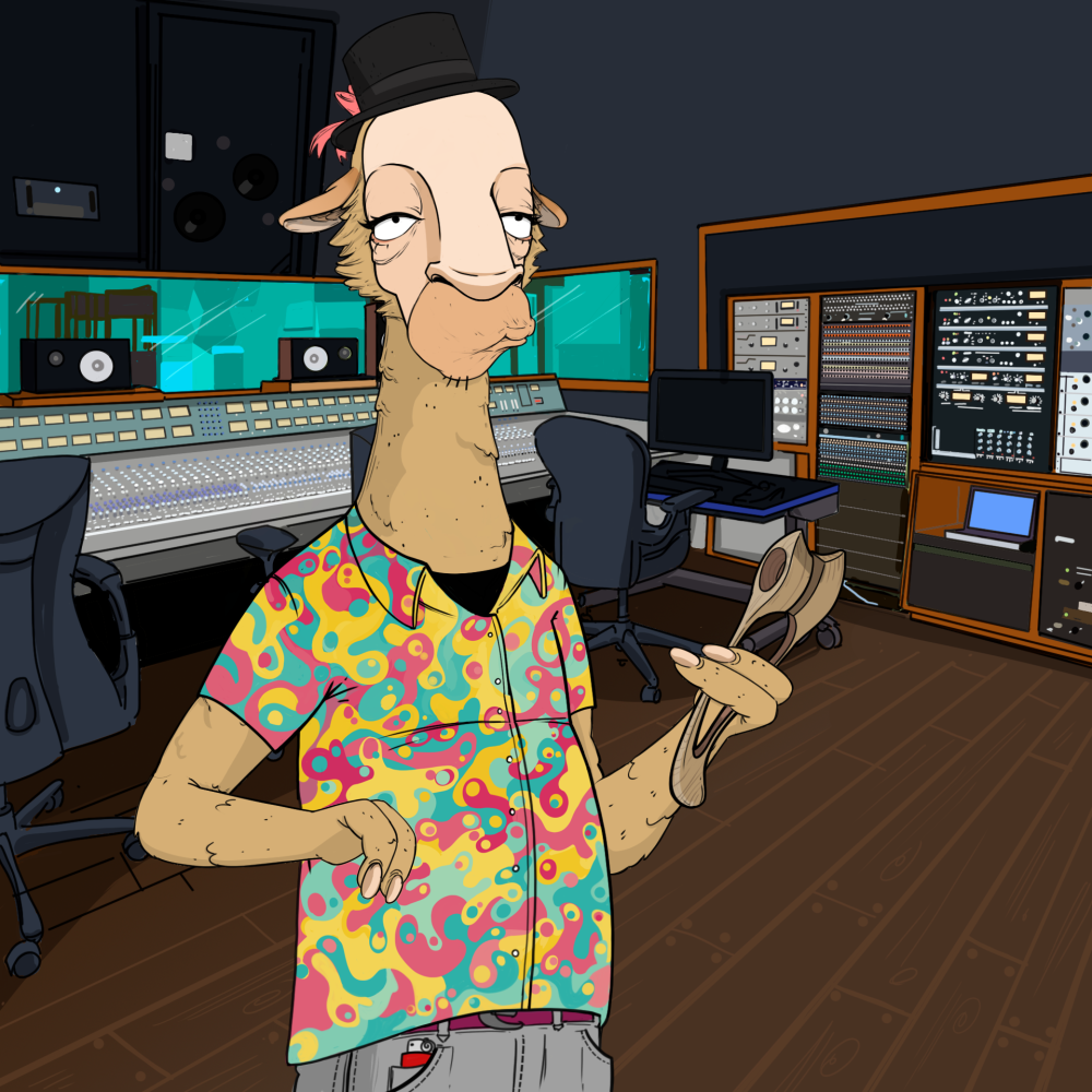 Jammin' Alpacas #8804