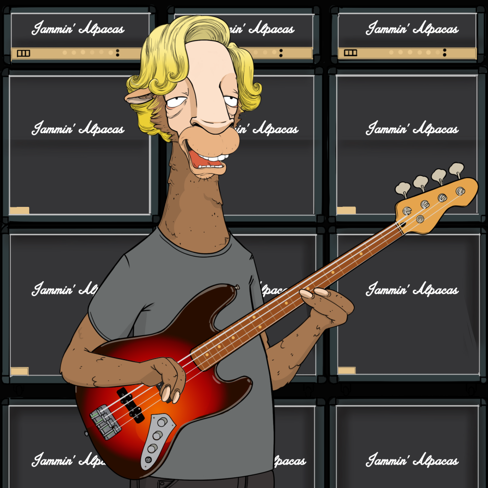 Jammin' Alpacas #8814