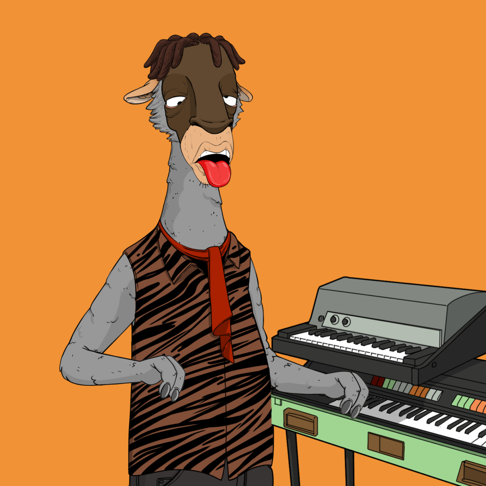 Jammin' Alpacas #8829