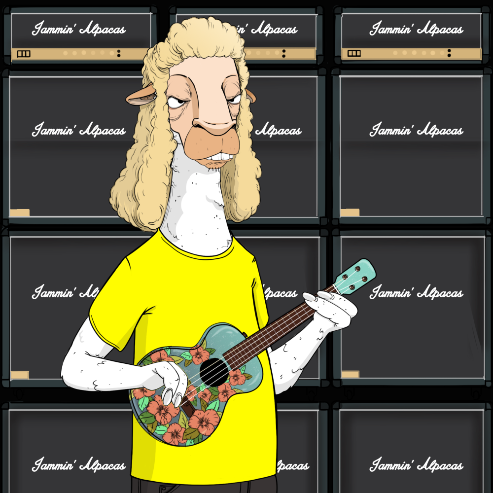 Jammin' Alpacas #8837