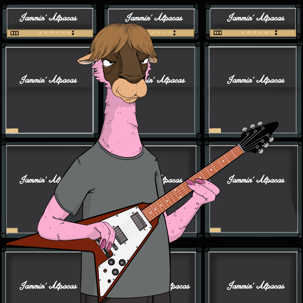 Jammin' Alpacas #8841