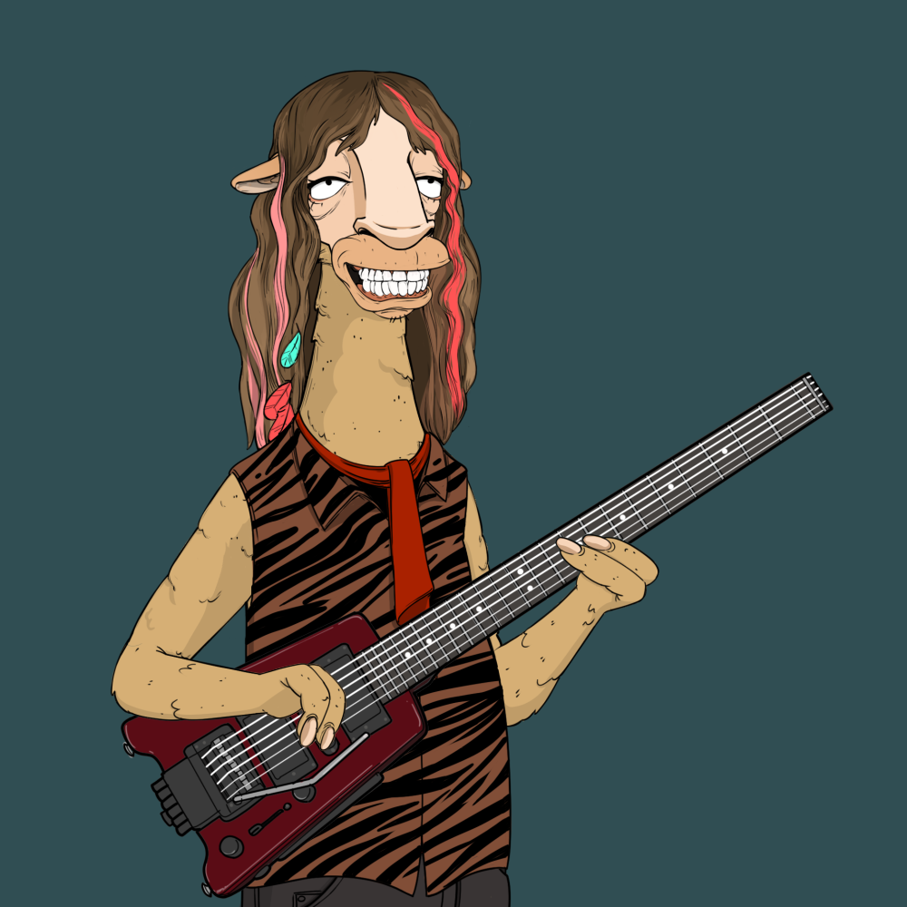 Jammin' Alpacas #8855