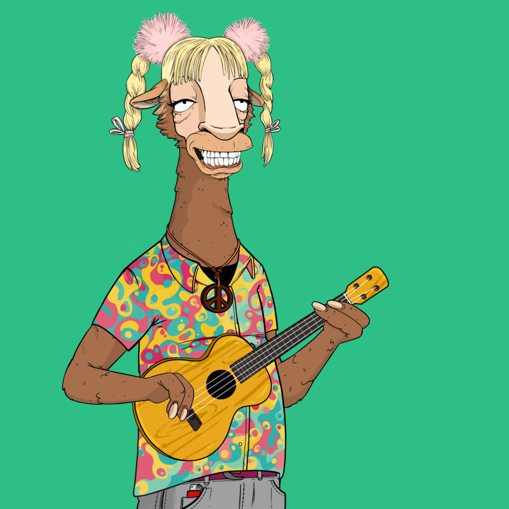 Jammin' Alpacas #8863