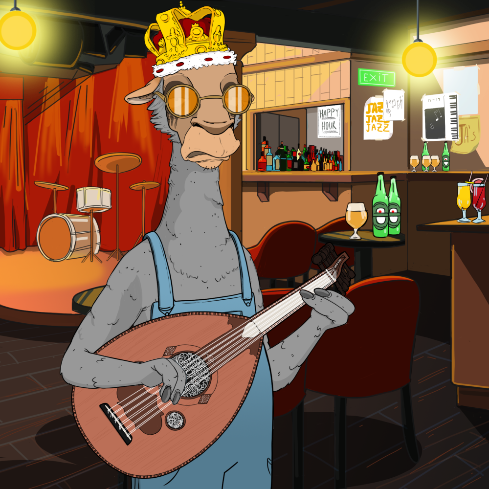 Jammin' Alpacas #8864
