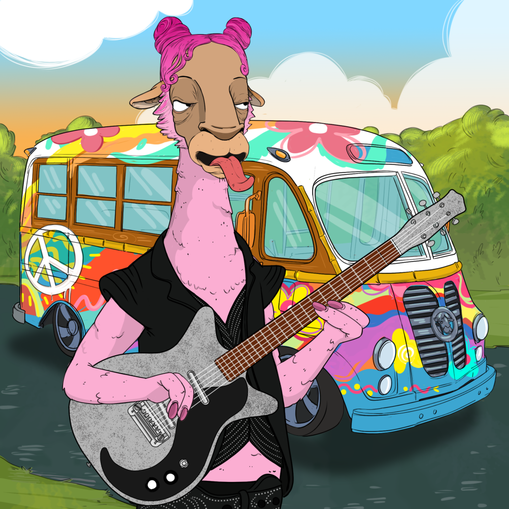 Jammin' Alpacas #8887