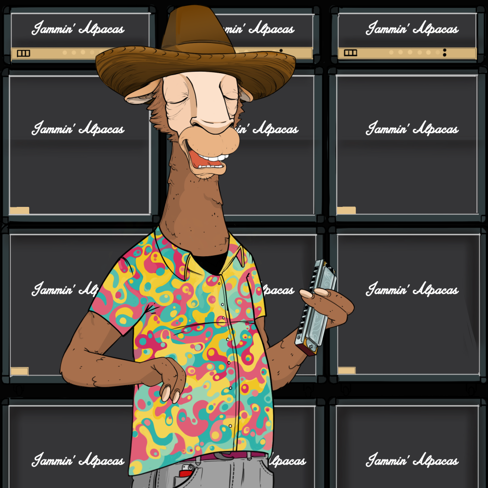 Jammin' Alpacas #8888