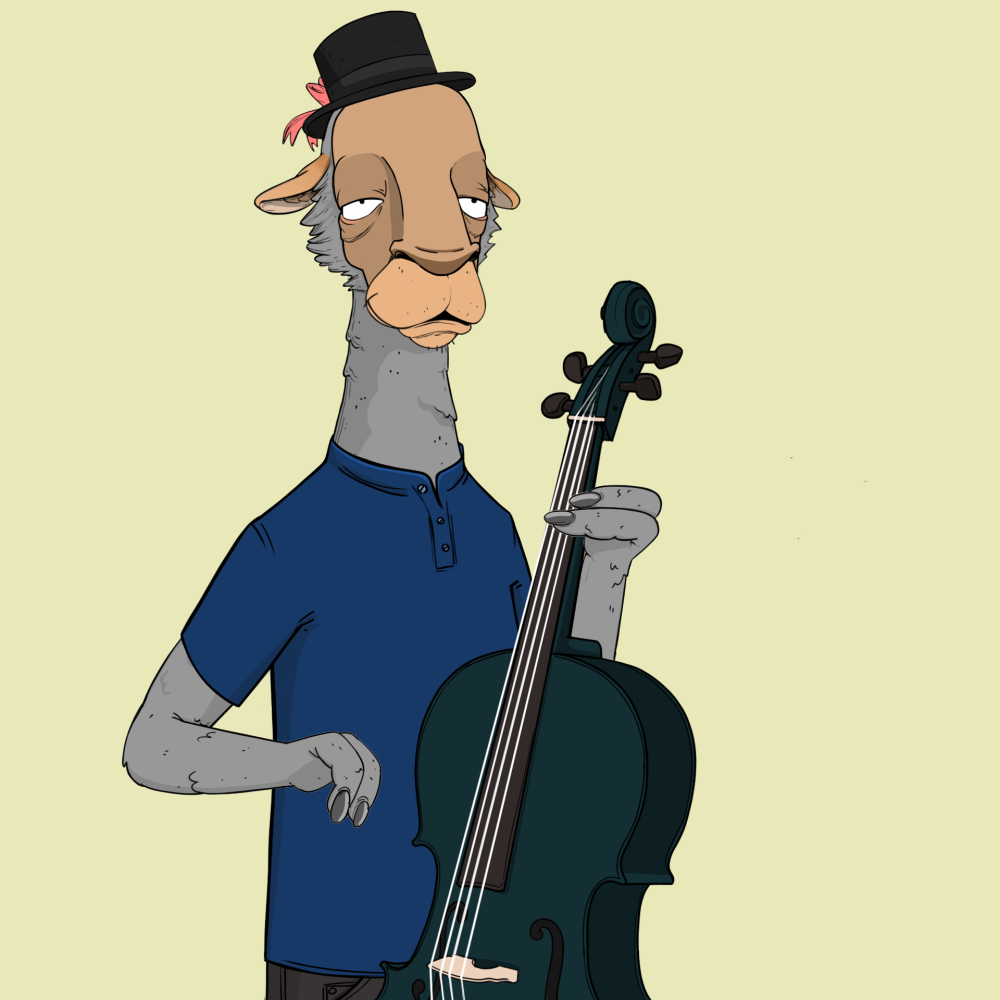 Jammin' Alpacas #8928