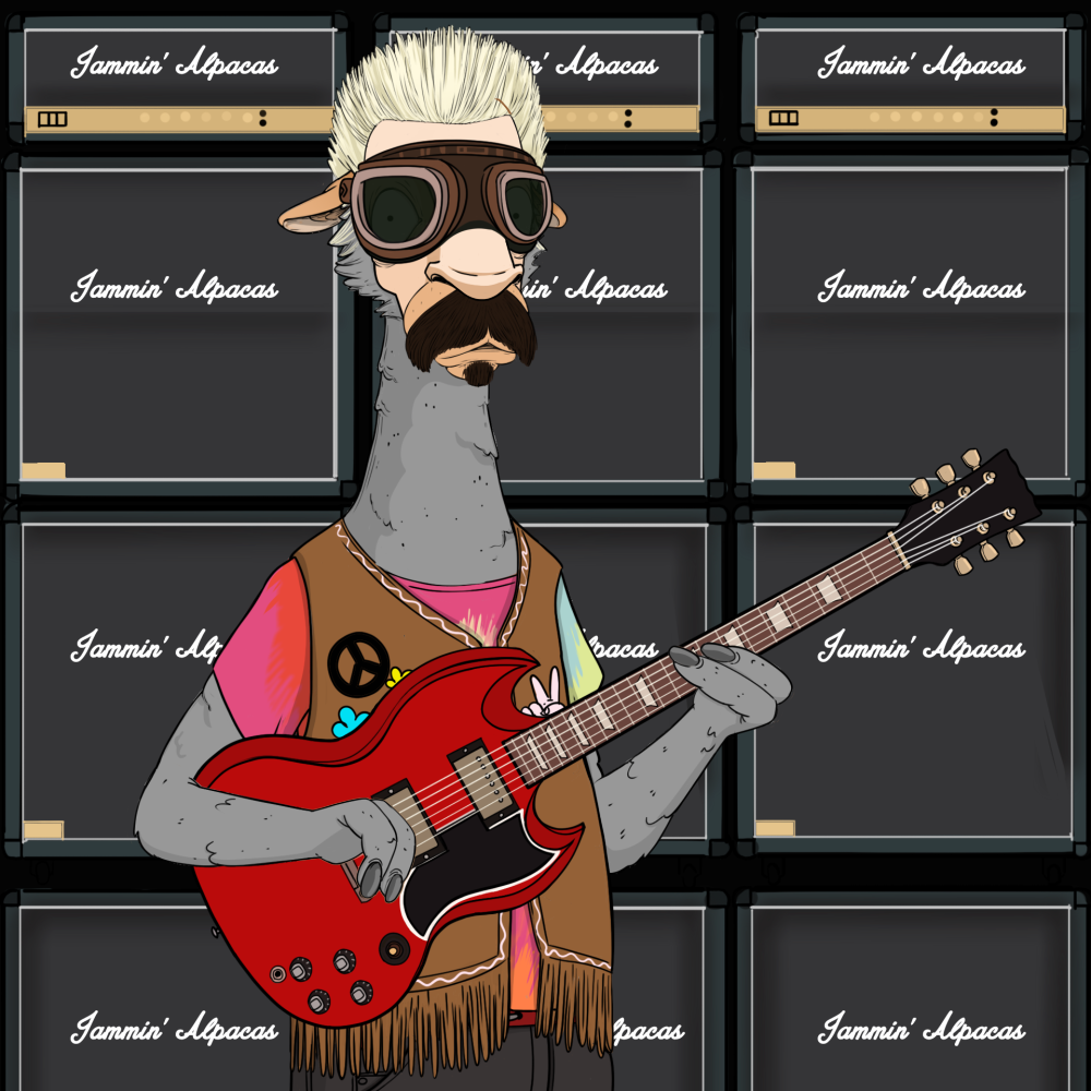 Jammin' Alpacas #8929