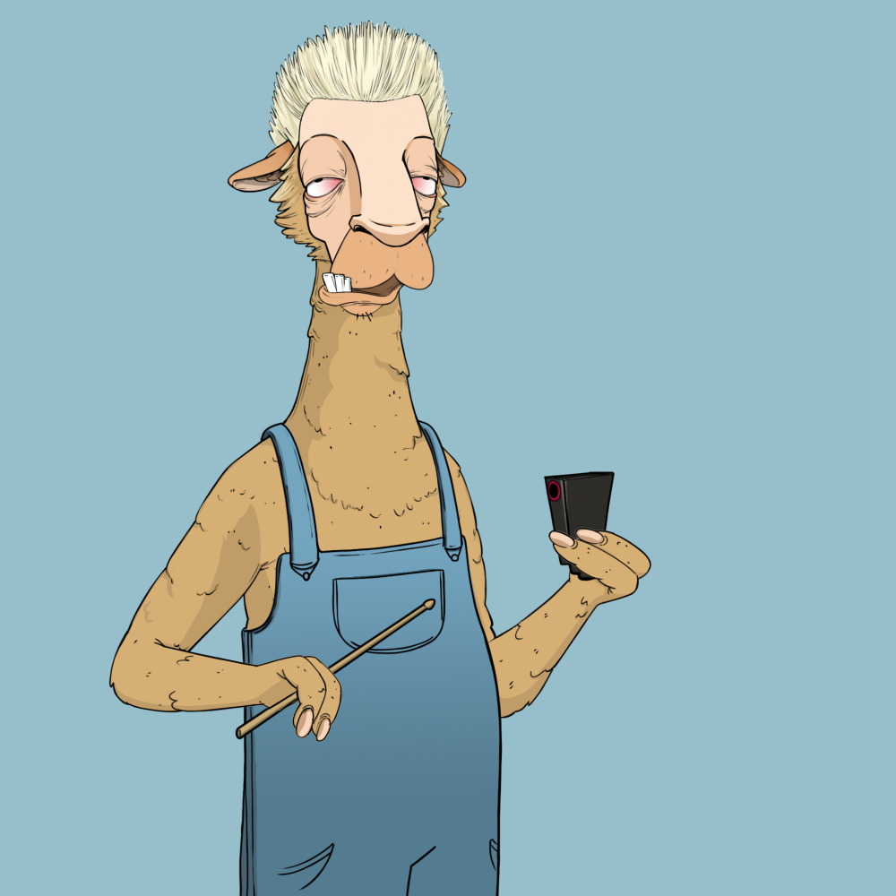 Jammin' Alpacas #8936