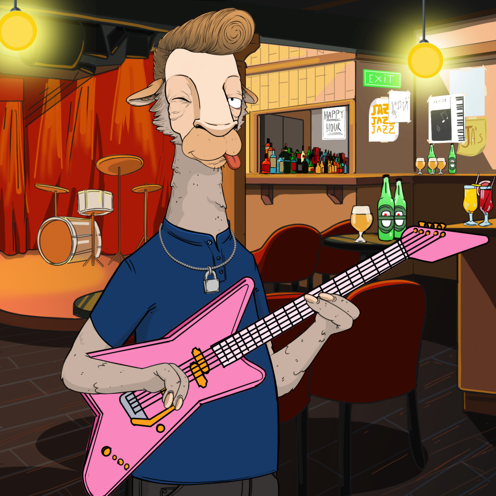 Jammin' Alpacas #8951