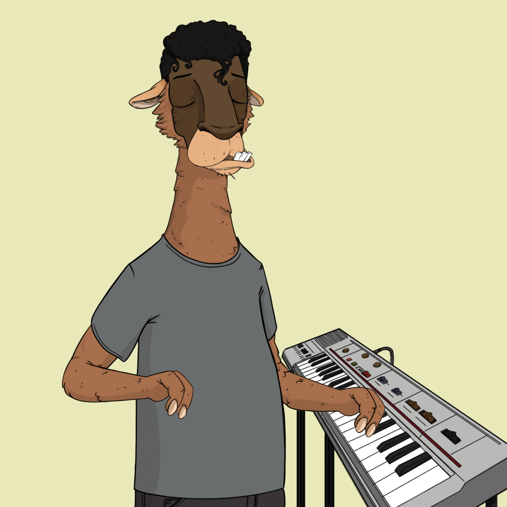 Jammin' Alpacas #8972
