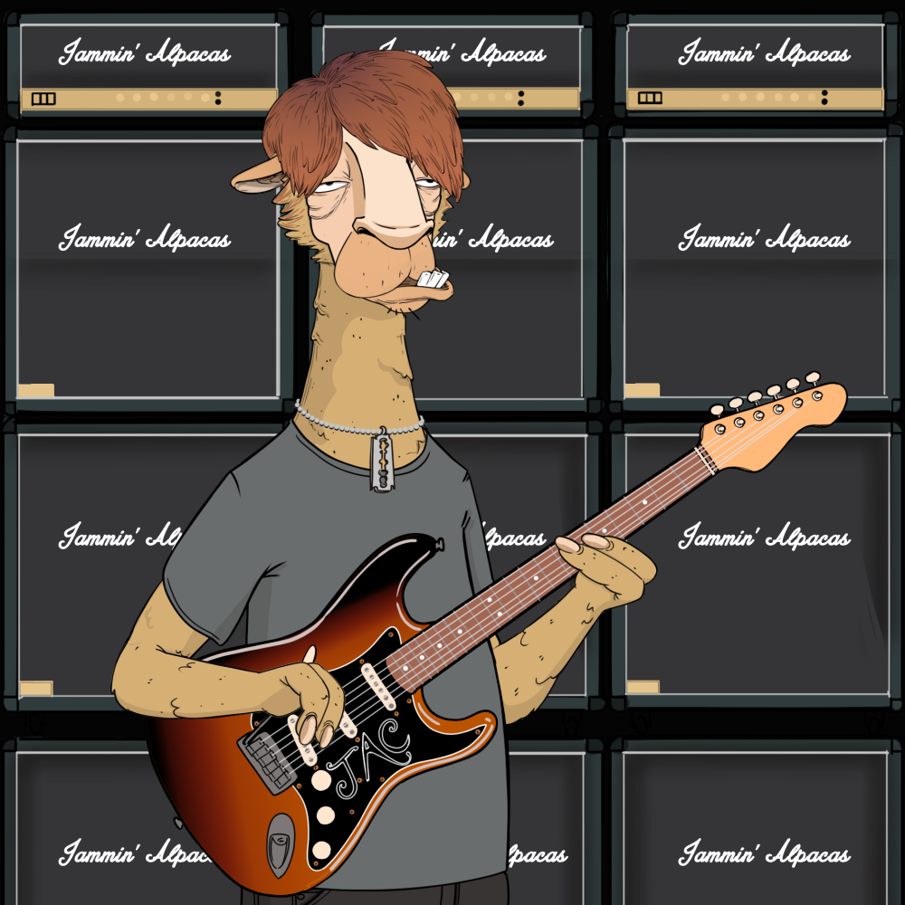 Jammin' Alpacas #8986