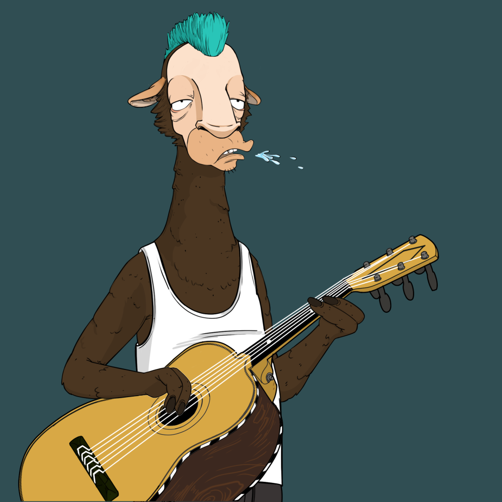 Jammin' Alpacas #8989