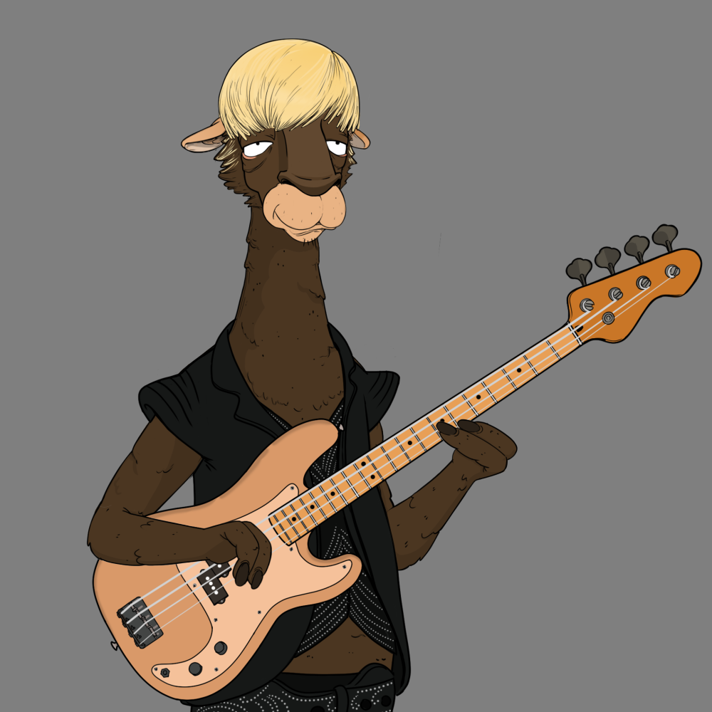 Jammin' Alpacas #8998