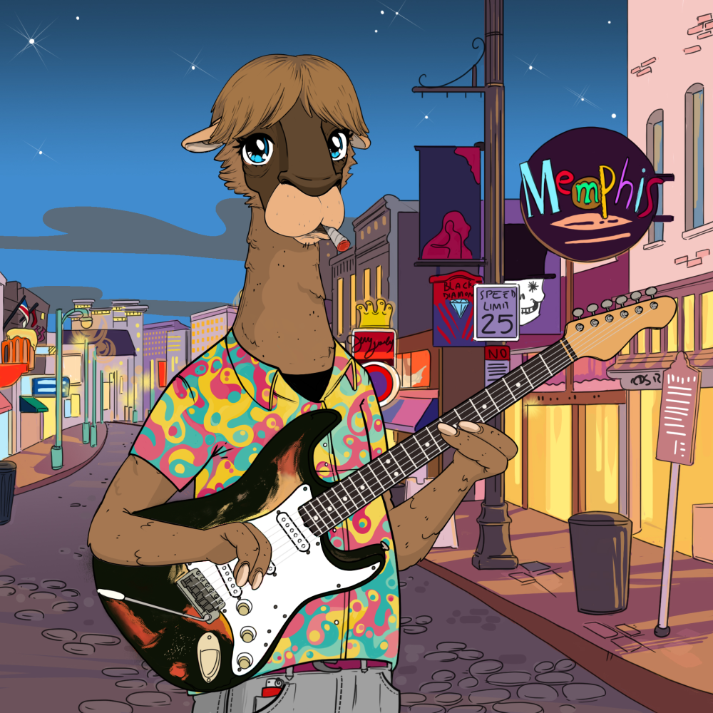 Jammin' Alpacas #9038