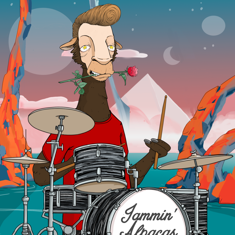 Jammin' Alpacas #9121