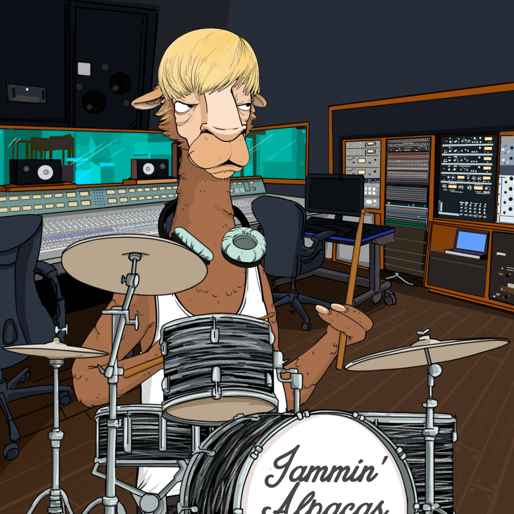 Jammin' Alpacas #9298