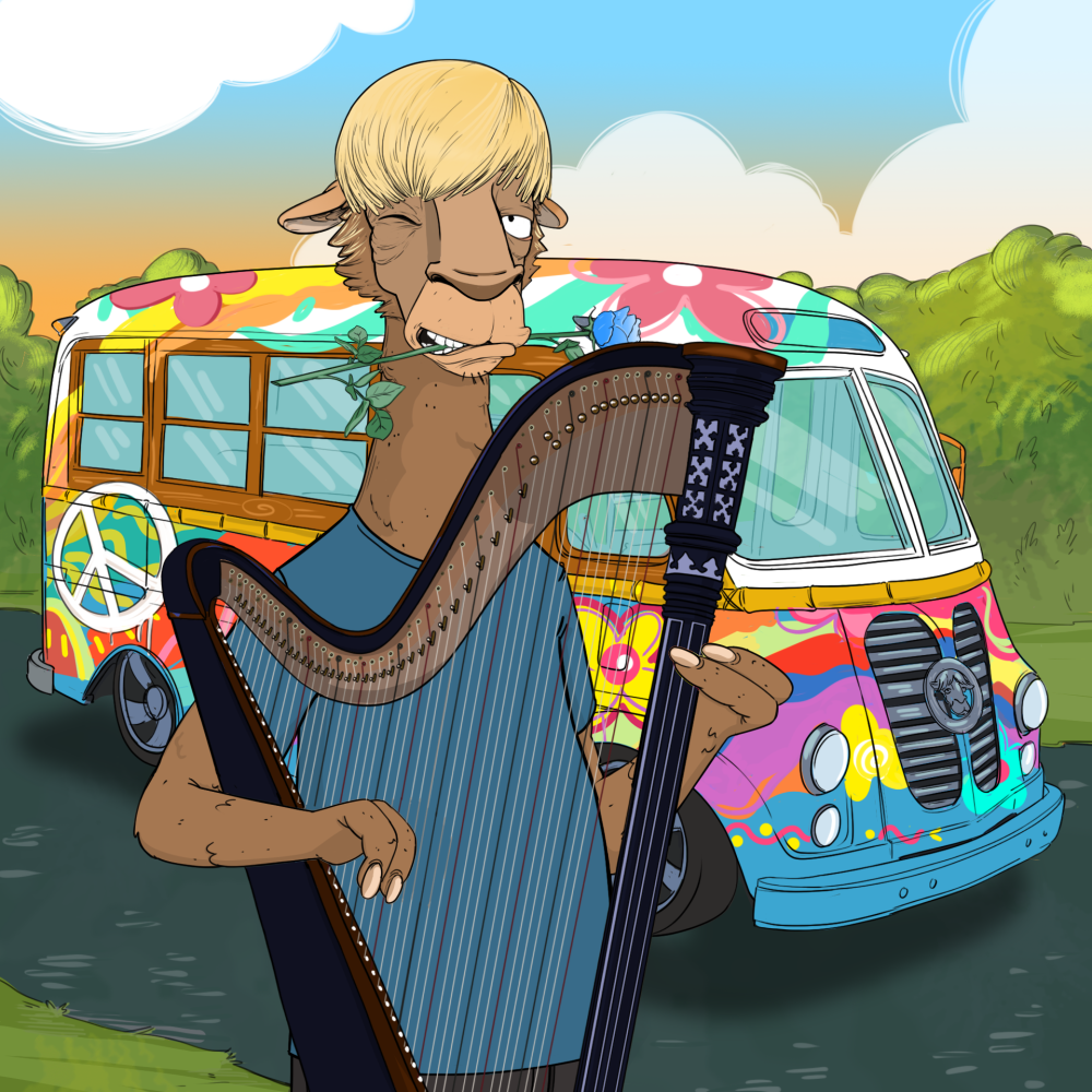 Jammin' Alpacas #9374