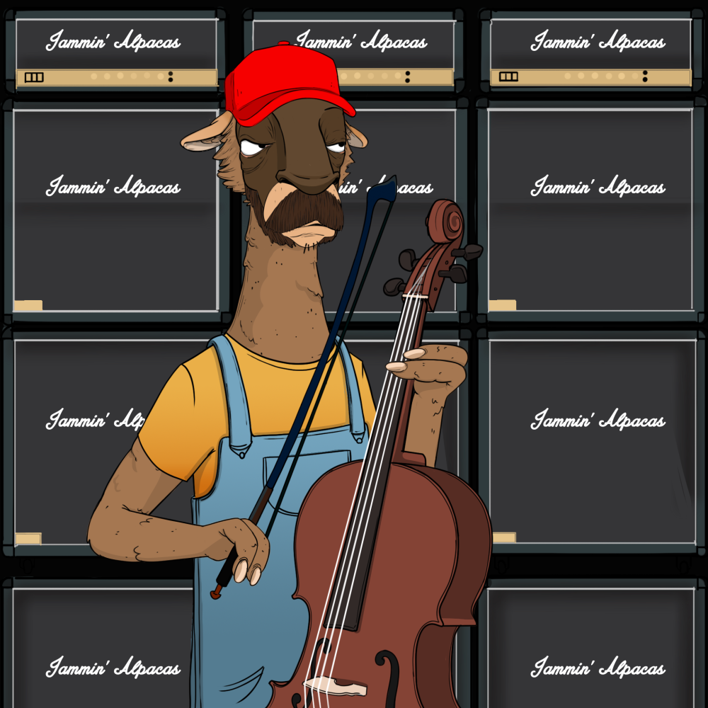 Jammin' Alpacas #9381