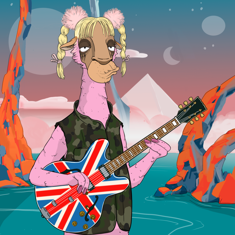 Jammin' Alpacas #9389