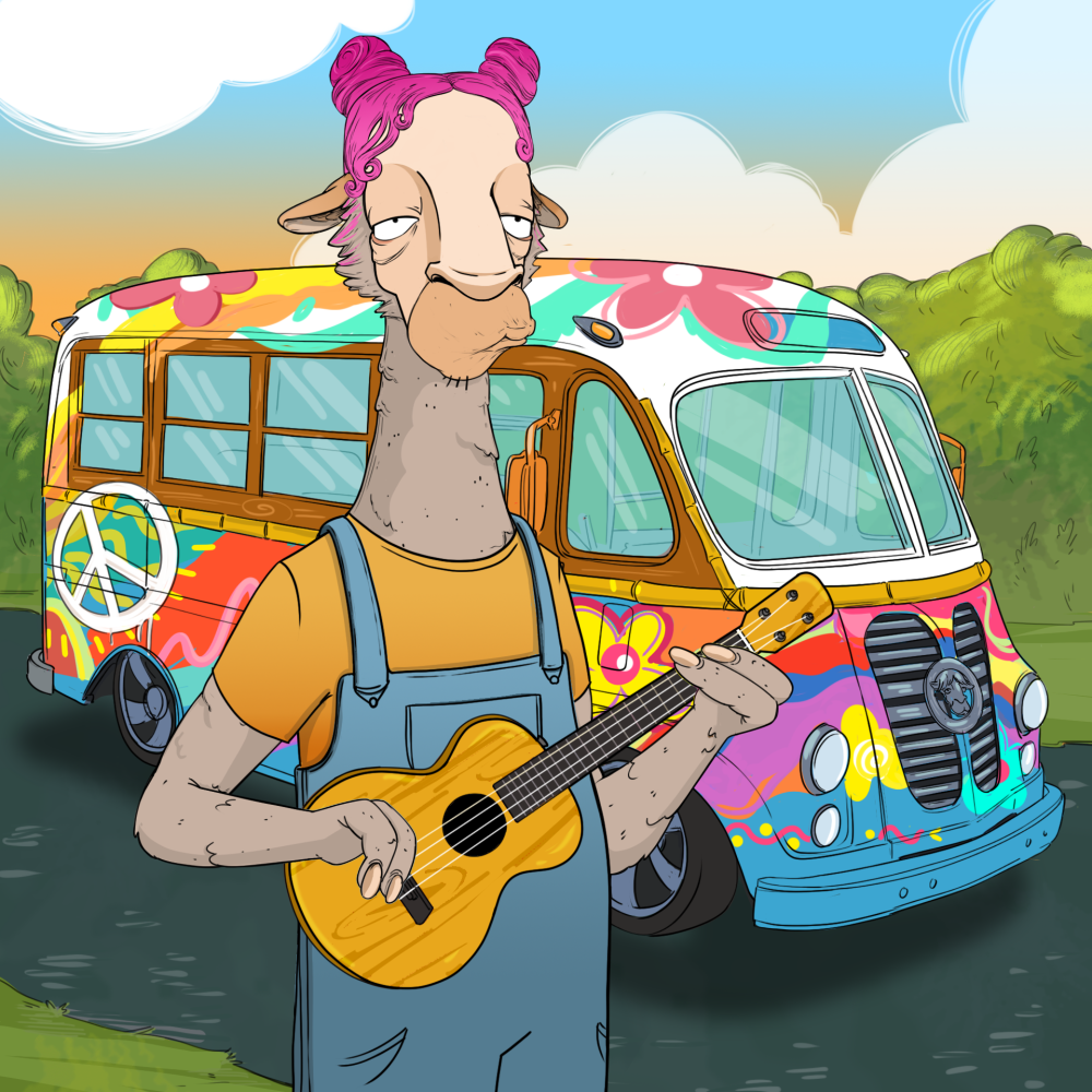 Jammin' Alpacas #9422