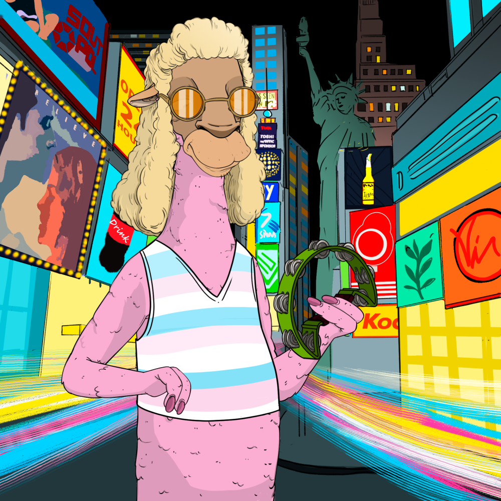 Jammin' Alpacas #9508
