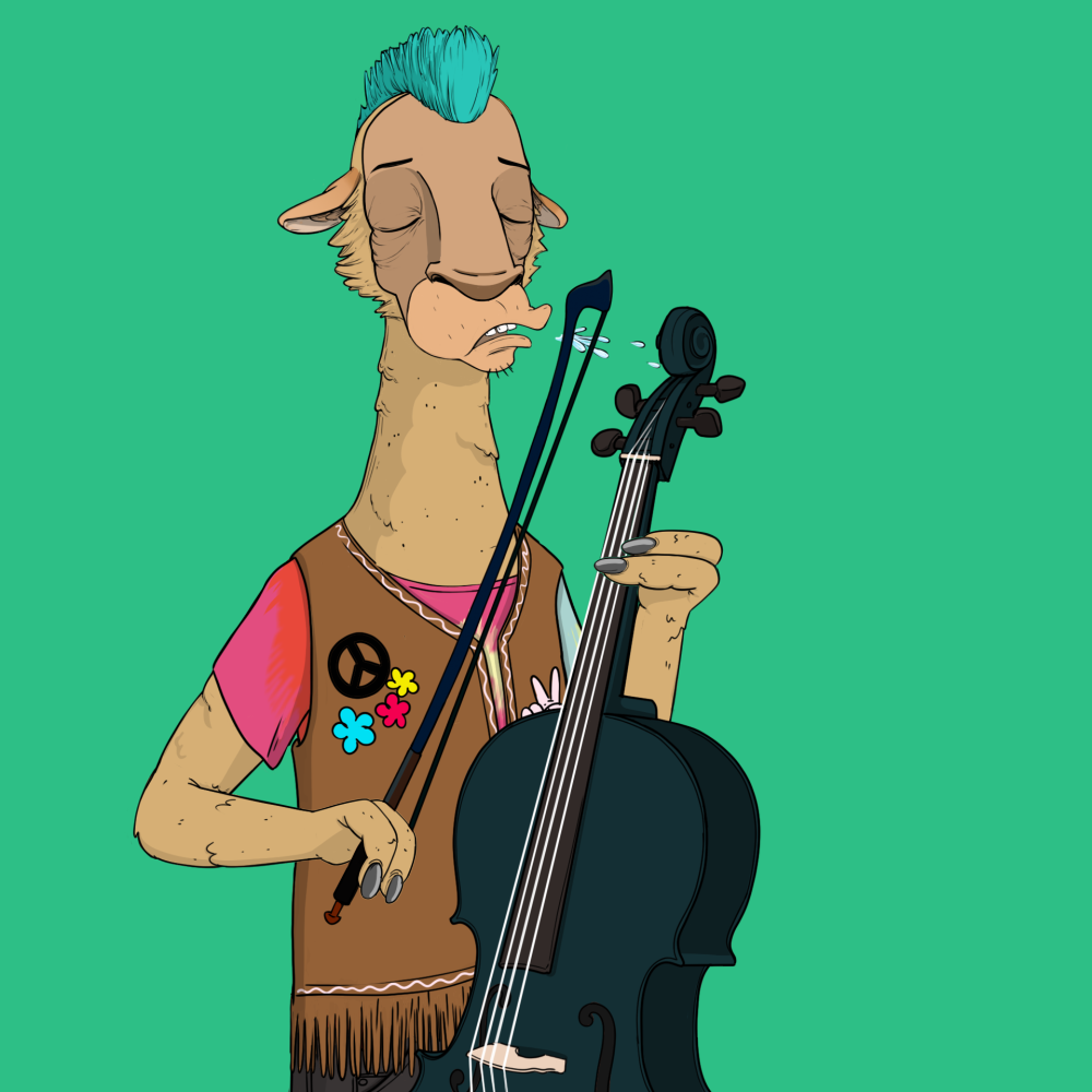 Jammin' Alpacas #9571