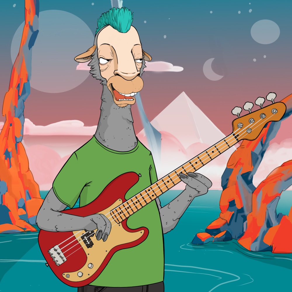 Jammin' Alpacas #9619