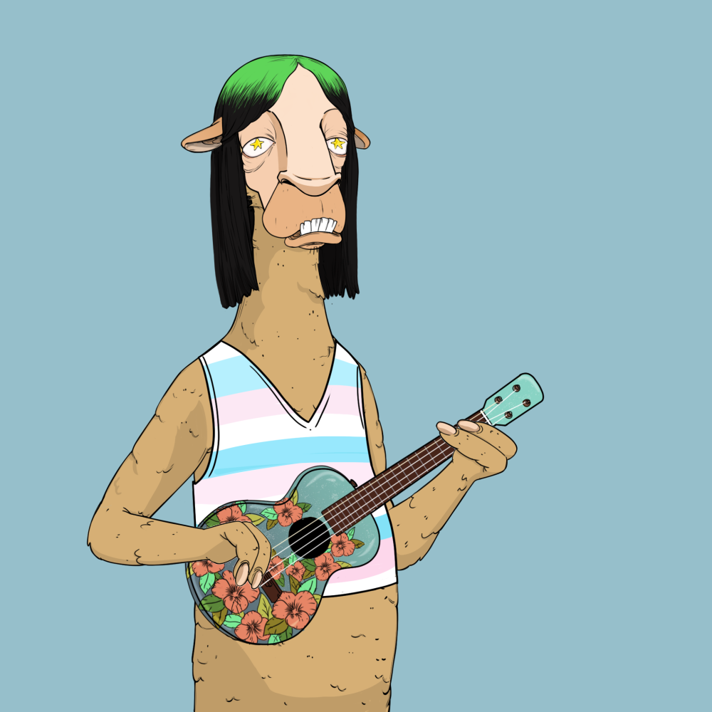 Jammin' Alpacas #9686