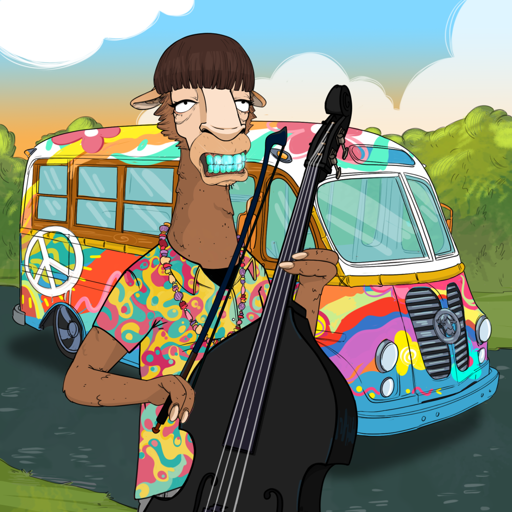 Jammin' Alpacas #9880