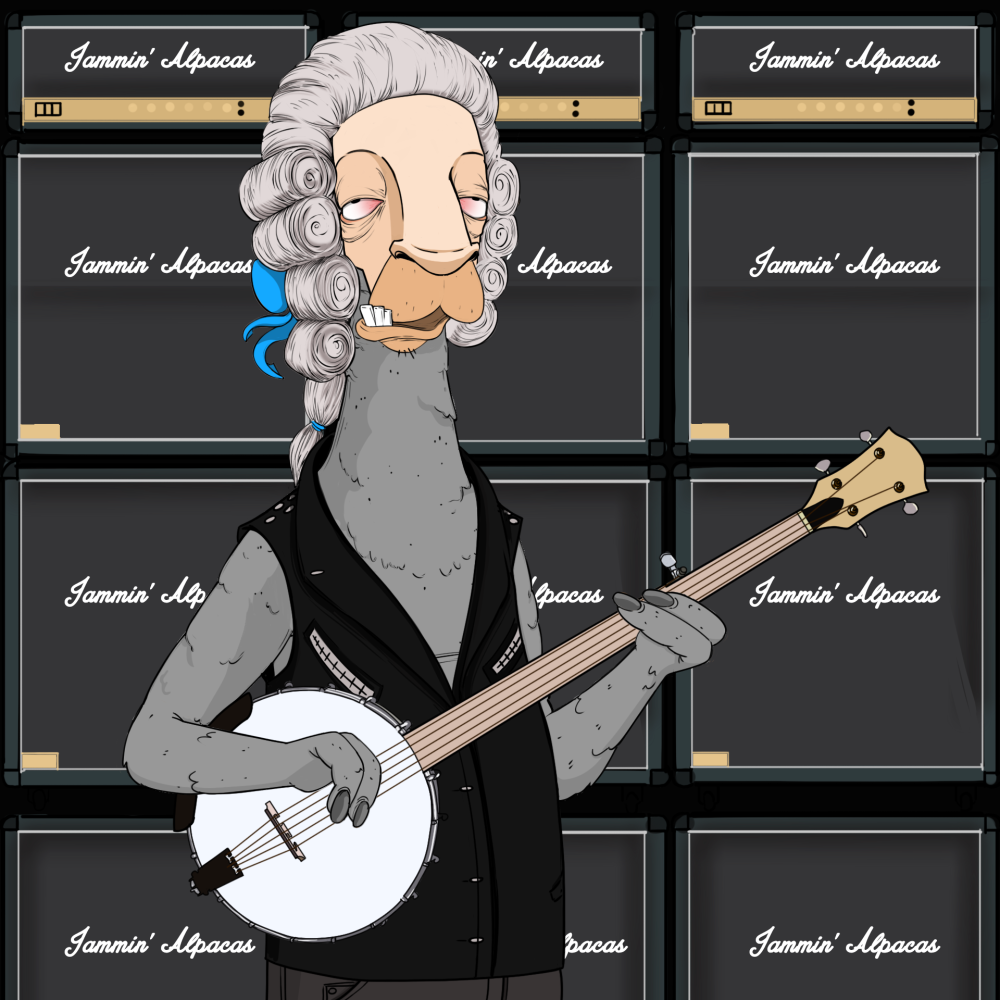 Jammin' Alpacas #9945
